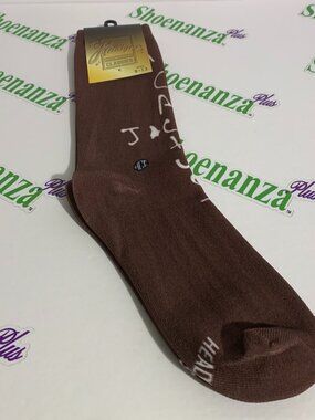 Headgear Classics Socks Cactus Jack Travis Scott Crew Brown Mens Size 9 - 13